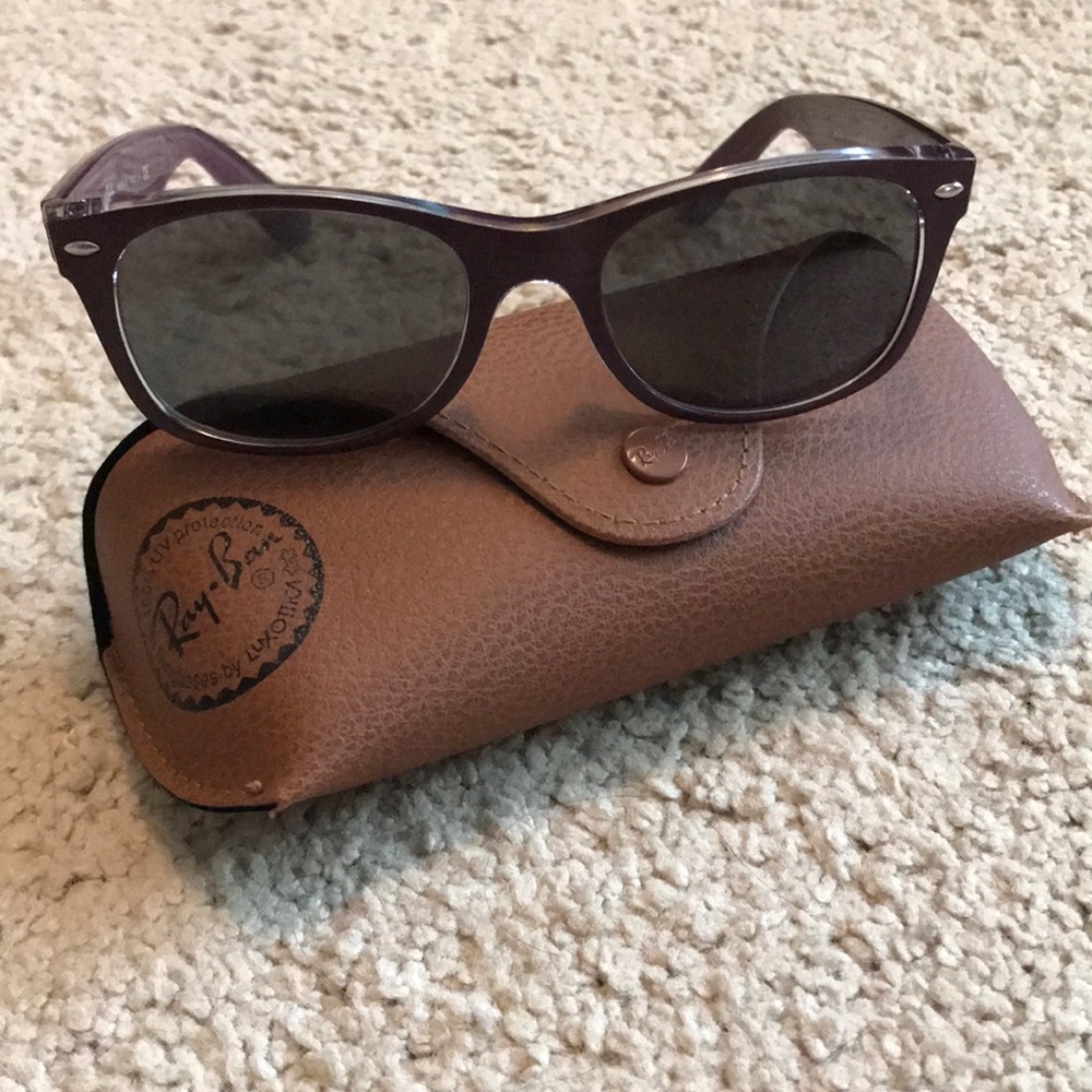 Purple Ray-Ban Sunglasses Frames